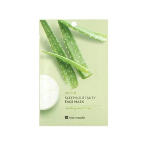 Face Republic Sleeping Beauty Face Mask  Soothing Aloe Extract 23mL