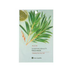 Face Republic Sleeping Beauty Face Mask  Calming Tea Tree Oil 23mL